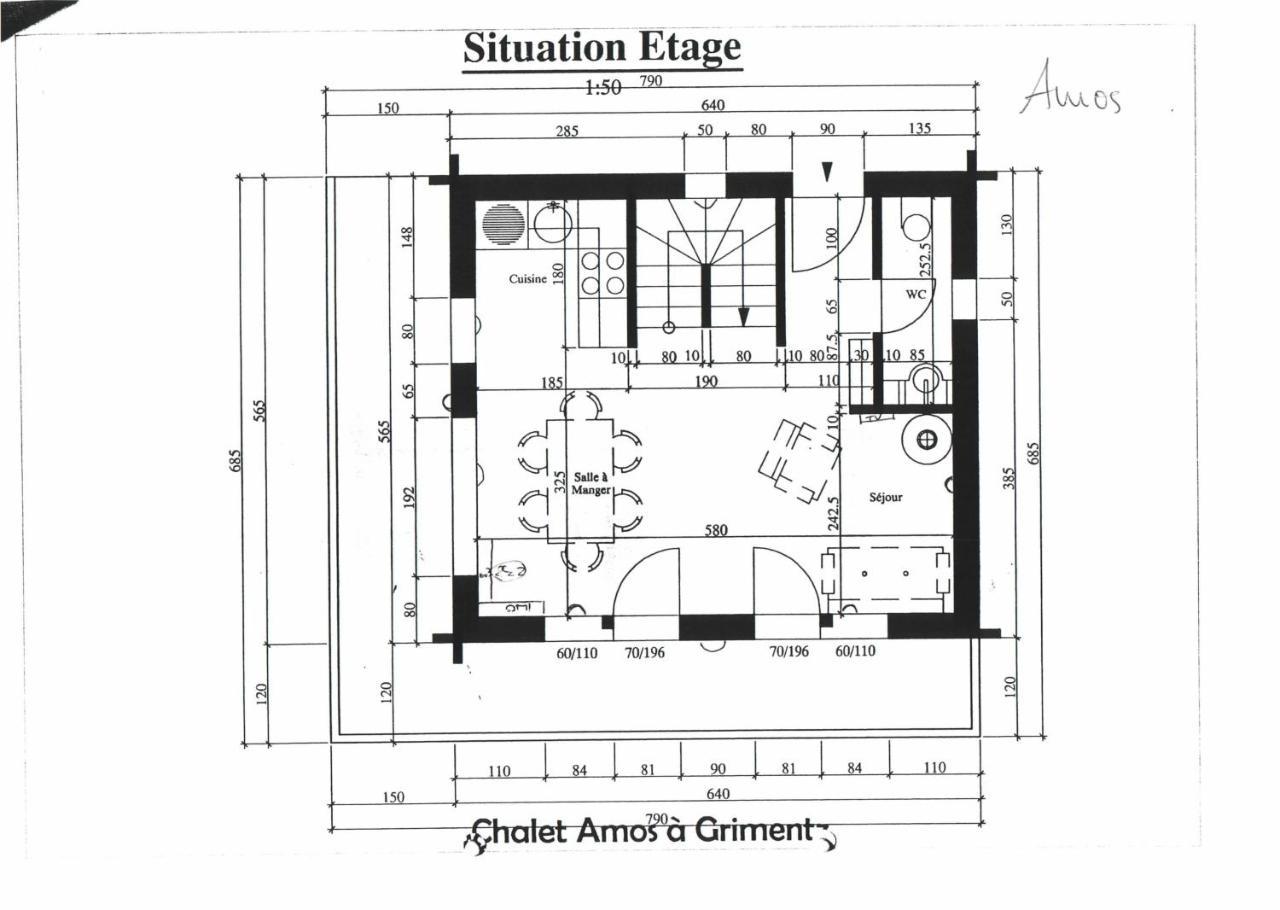 Chalet Amos Villa Grimentz Kültér fotó